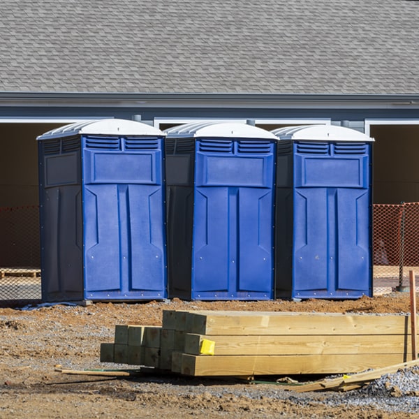 how often are the portable restrooms cleaned and serviced during a rental period in Upper Darby PA